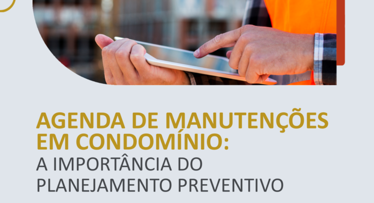 AGENDA DE MANUTENÇÕES EM CONDOMÍNIO