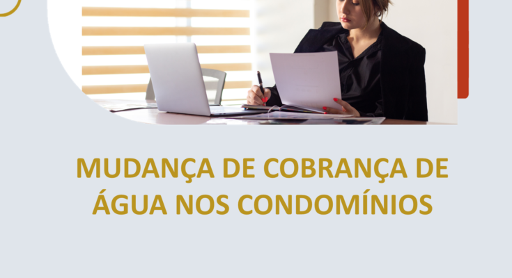 Mudança de cobrança de água nos condomínios